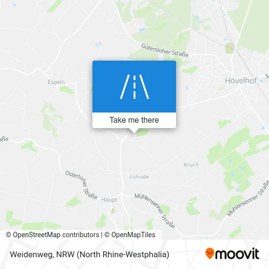 Карта Weidenweg