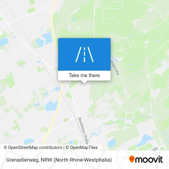 Grenadierweg map