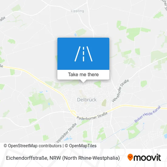 Карта Eichendorffstraße