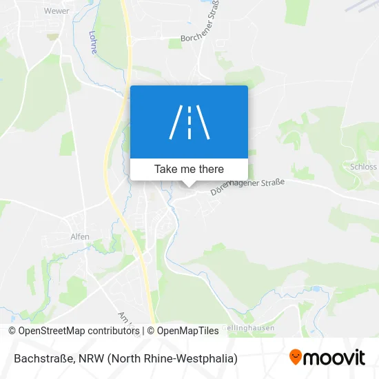 Карта Bachstraße