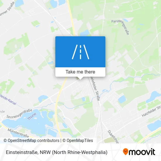 Карта Einsteinstraße