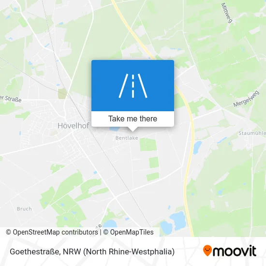 Карта Goethestraße