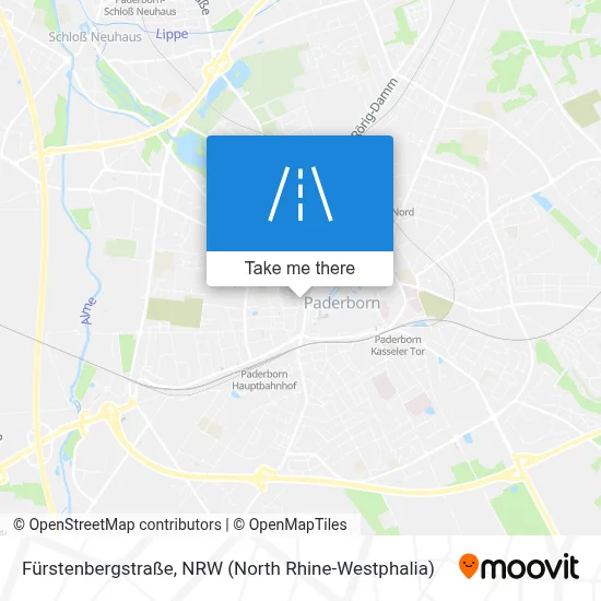 Fürstenbergstraße map