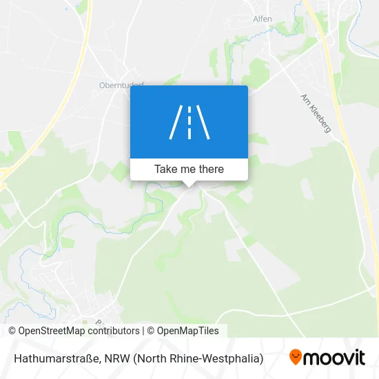 Карта Hathumarstraße