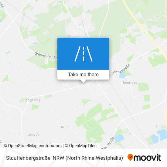Карта Stauffenbergstraße