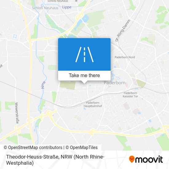 Карта Theodor-Heuss-Straße