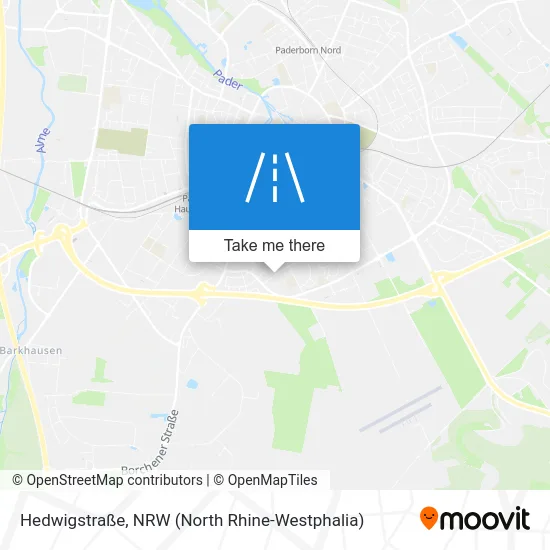 Карта Hedwigstraße