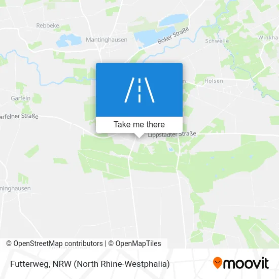 Карта Futterweg