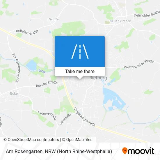 Карта Am Rosengarten