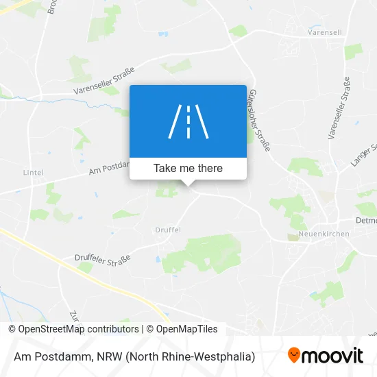 Карта Am Postdamm