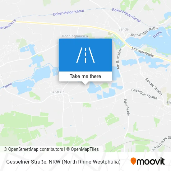 Карта Gesselner Straße