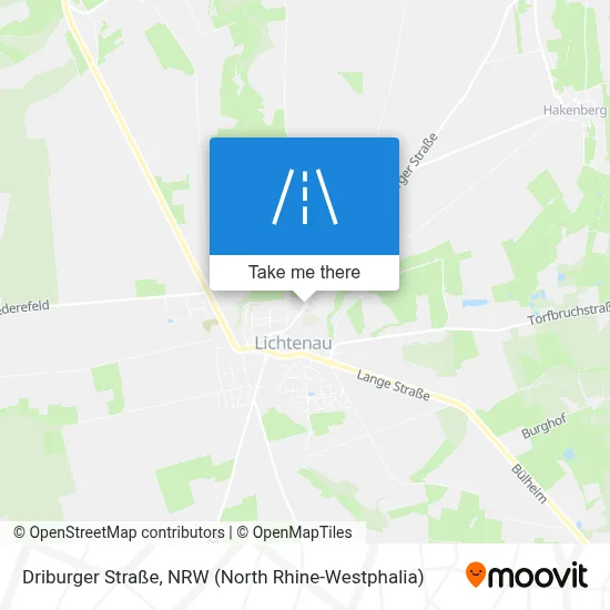 Driburger Straße map