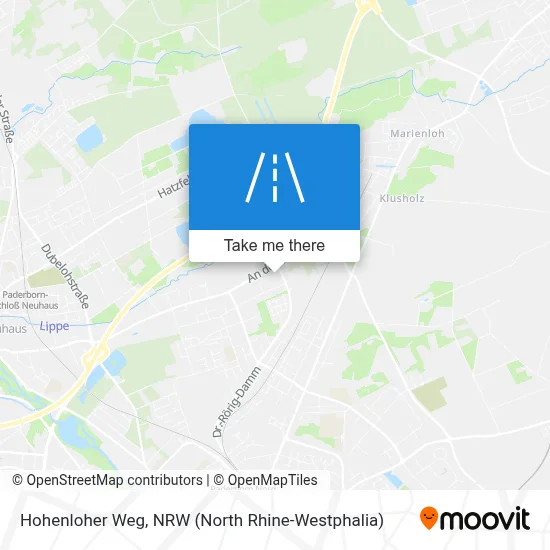 Hohenloher Weg map