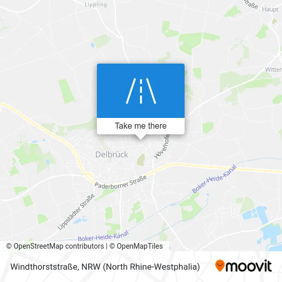 Карта Windthorststraße