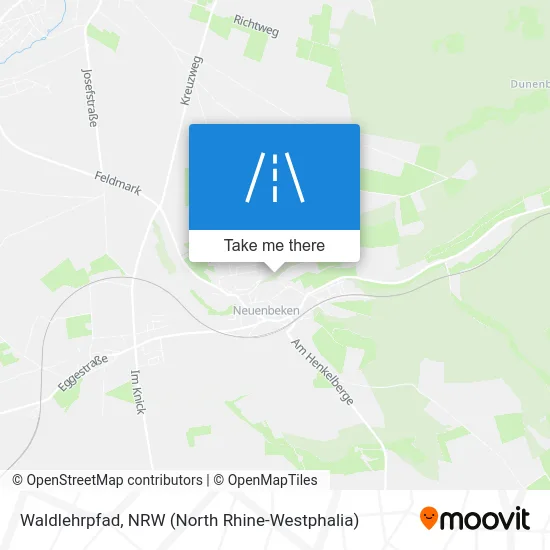 Карта Waldlehrpfad