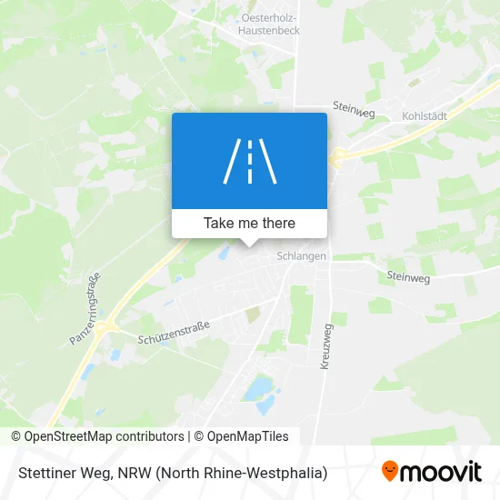 Stettiner Weg map