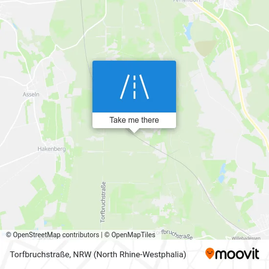 Карта Torfbruchstraße