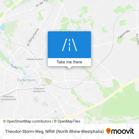 Карта Theodor-Storm-Weg