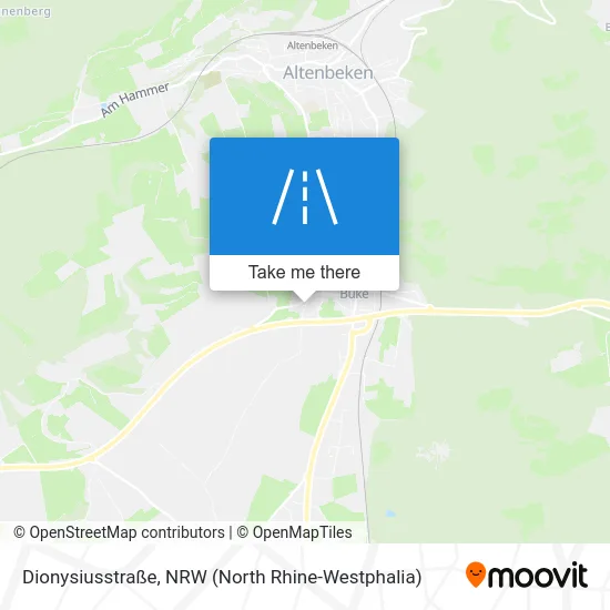 Карта Dionysiusstraße