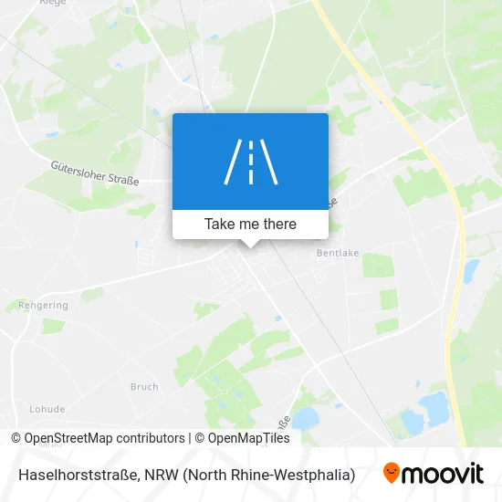 Карта Haselhorststraße