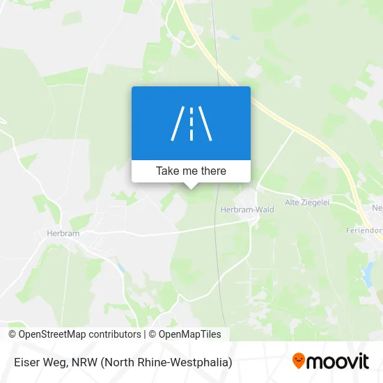 Карта Eiser Weg