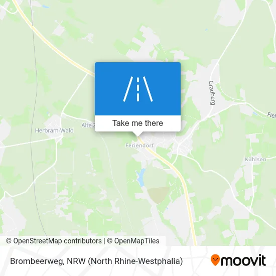 Brombeerweg map