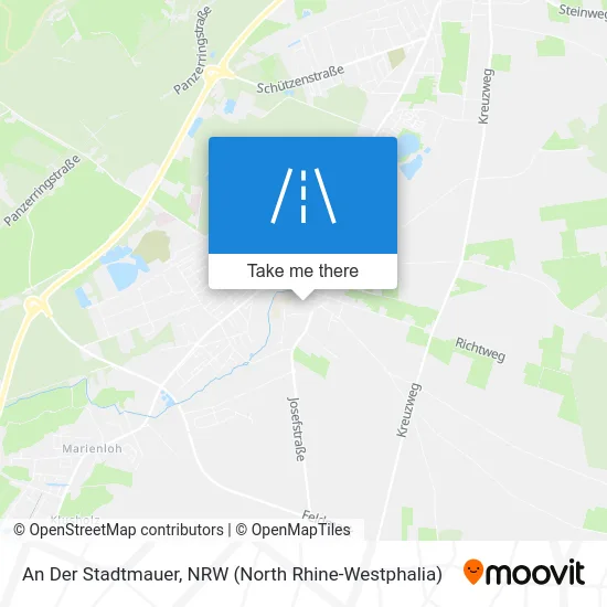 Карта An Der Stadtmauer