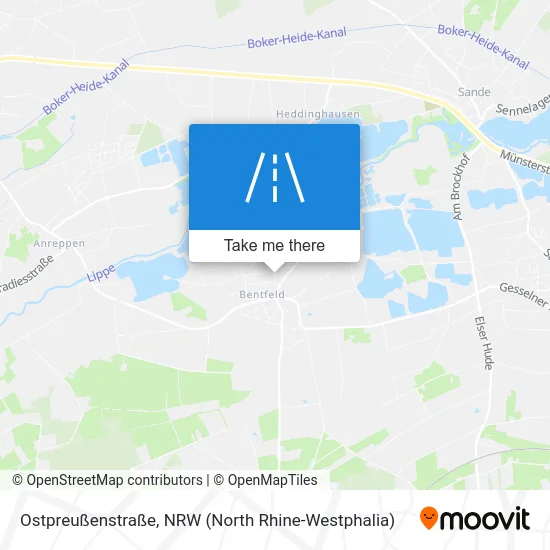 Карта Ostpreußenstraße