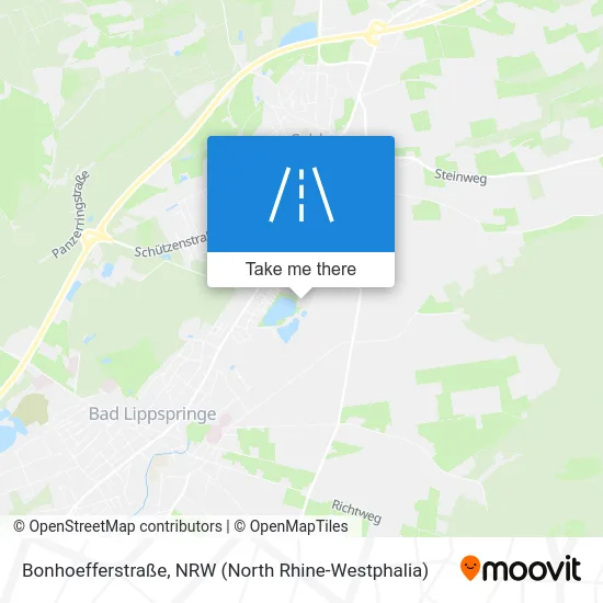Карта Bonhoefferstraße