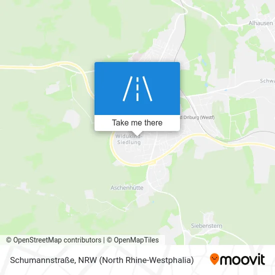 Карта Schumannstraße