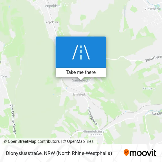 Карта Dionysiusstraße