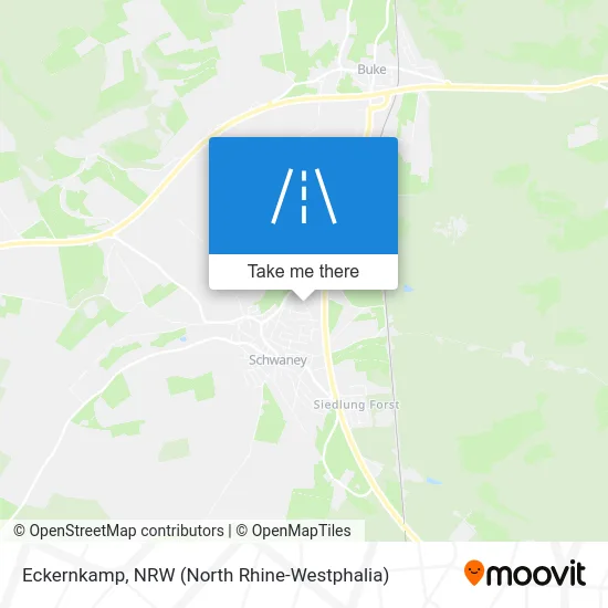 Карта Eckernkamp