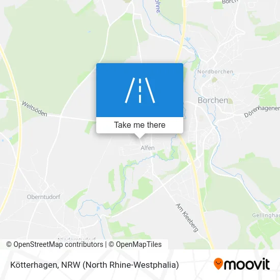 Карта Kötterhagen