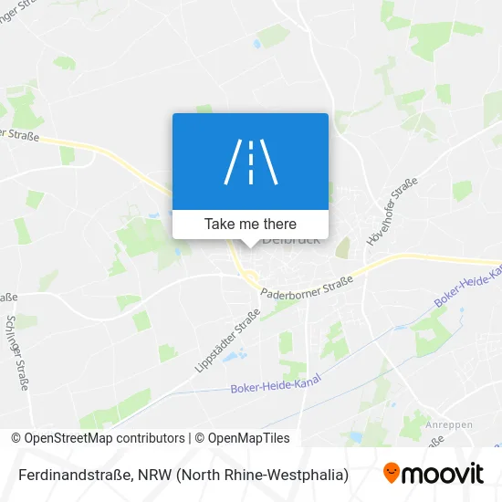 Карта Ferdinandstraße