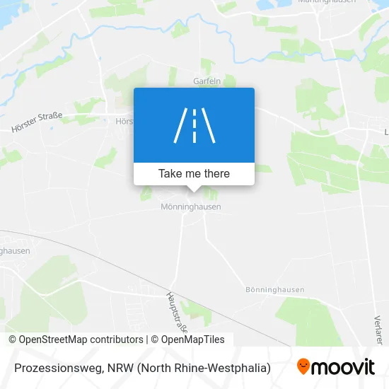 Карта Prozessionsweg