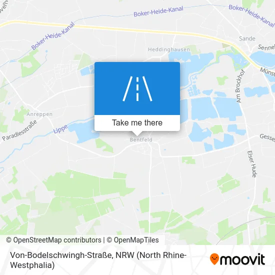 Карта Von-Bodelschwingh-Straße