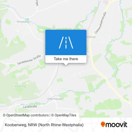 Карта Koobenweg