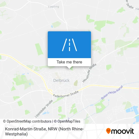 Карта Konrad-Martin-Straße