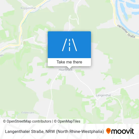 Карта Langenthaler Straße
