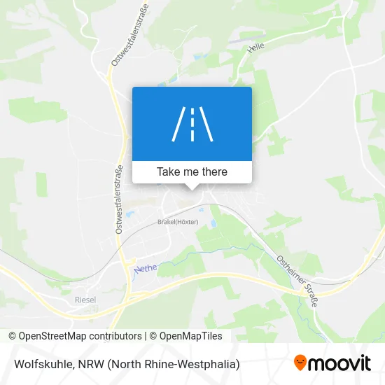 Карта Wolfskuhle