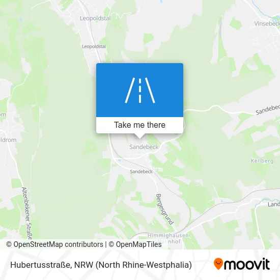 Карта Hubertusstraße
