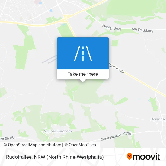 Карта Rudolfallee