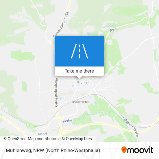 Карта Mühlenweg