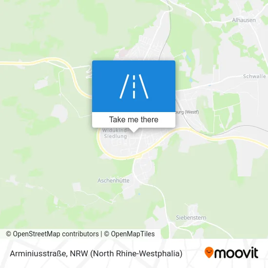 Карта Arminiusstraße