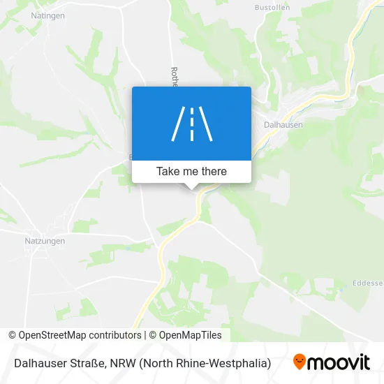 Карта Dalhauser Straße