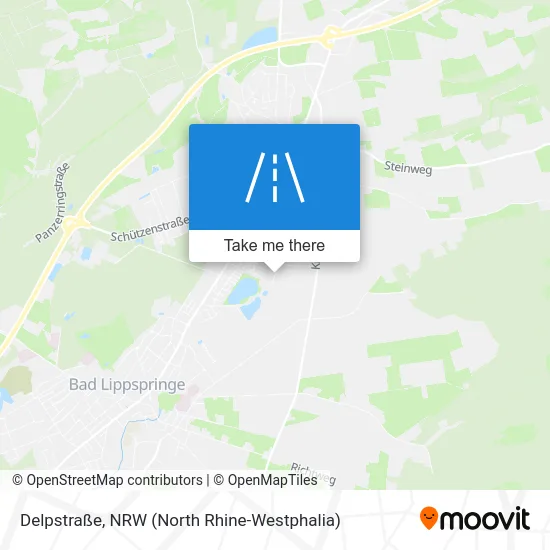 Карта Delpstraße