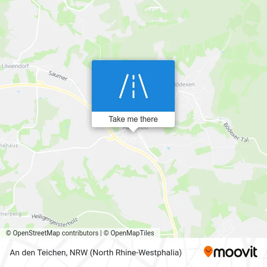 Карта An den Teichen