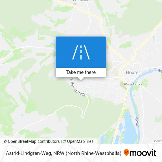 Карта Astrid-Lindgren-Weg