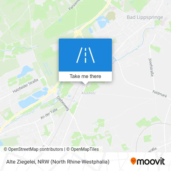 Карта Alte Ziegelei