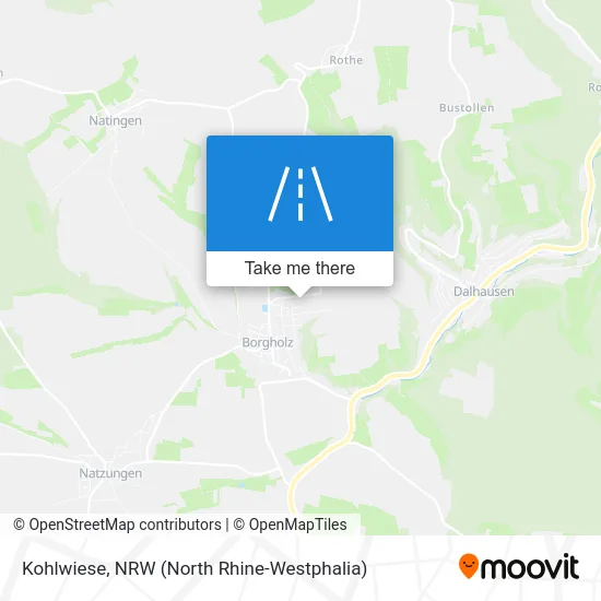 Карта Kohlwiese